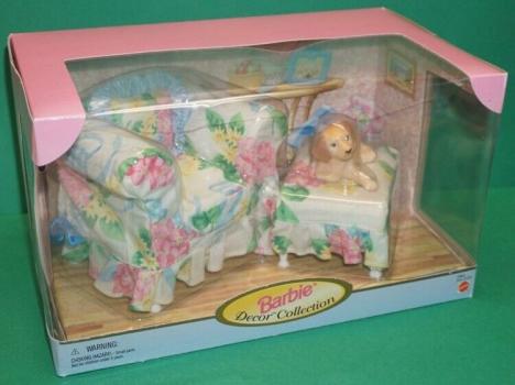Mattel - Barbie - Decor - Floral Armchair - Furniture
